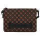 Sprayground Τσαντάκι ώμου Sharks In Paris WTF Bubble Brown Check Crossover Clutch